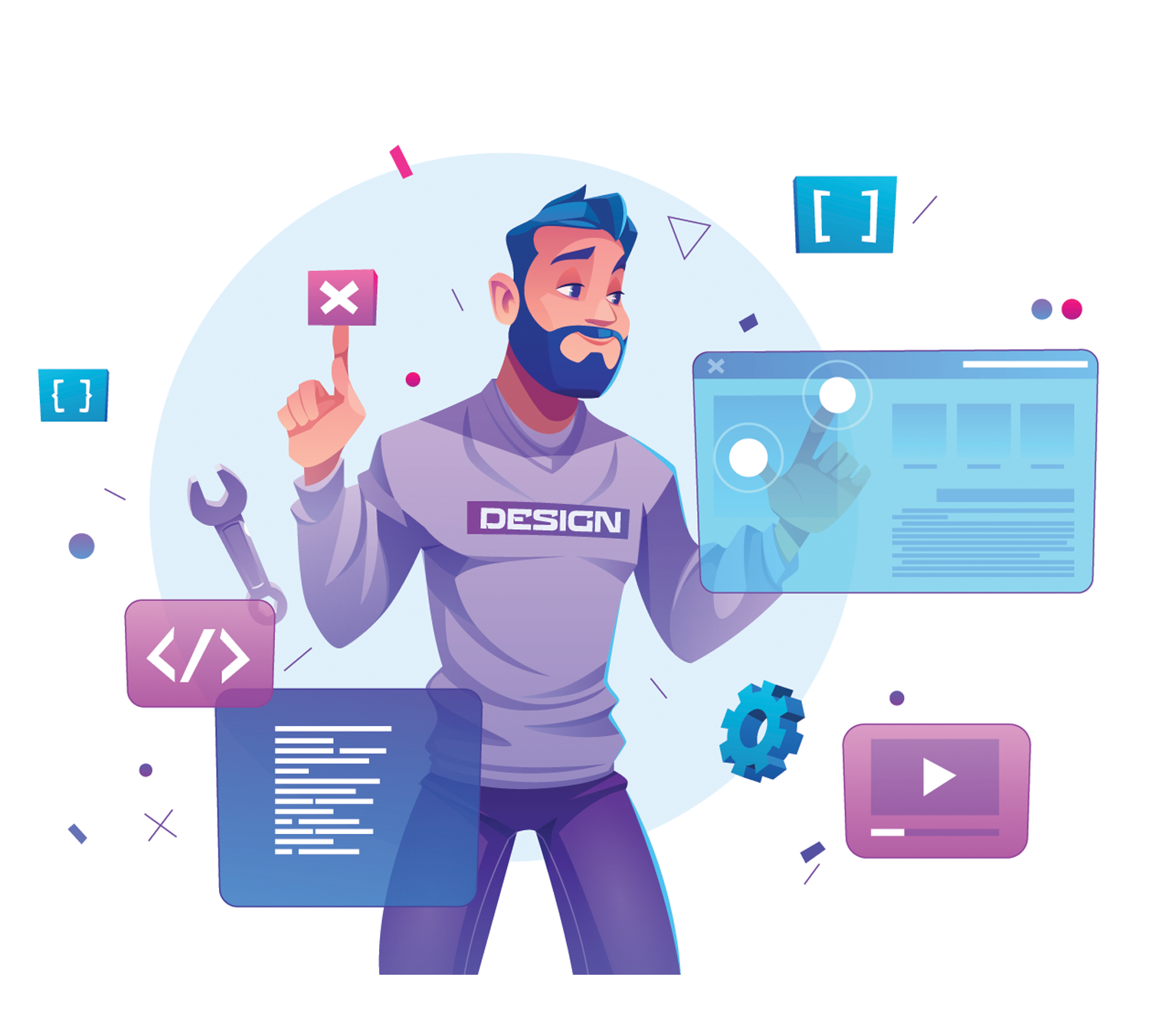 Website design
